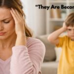 child watching parent behavior and learning emotional responses